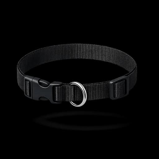 Standardhalsband i nylon för hund